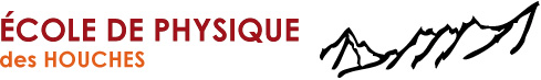 logo Ecole de Physique des Houches